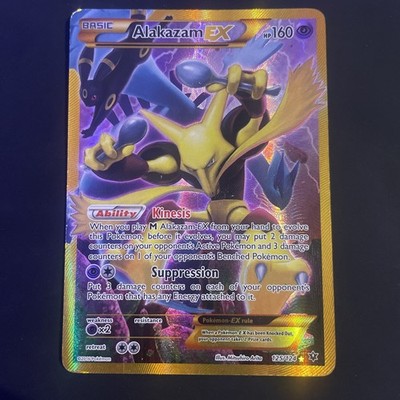 Alakazam EX (Secret) 125/124 Fates Collide Holo