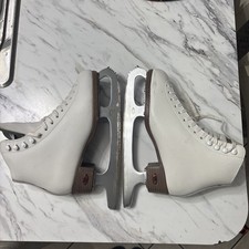 Riedell Women's Ice Skates Sheffield Vintage White Size 5 Women