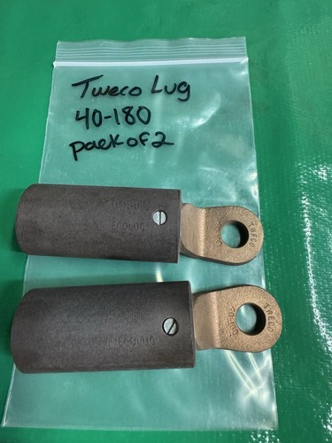 40-180 TWECO Welder Log  Terminal Connector Tweco BRAND Used Pack Of 2
