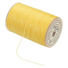 Waxed Cord 0.45mm Waxed Thread 87 Yard Wax String Leather Cord Orange
