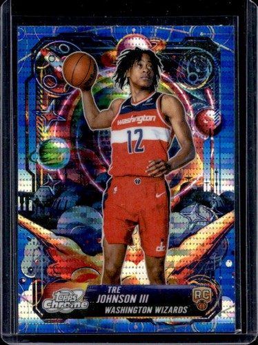 2025 Topps Cosmic Chrome Tre Johnson III Refractor (RAW)