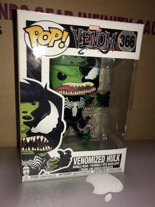 Funko Pop Marvel Venom Hulk Vinyl Figur Neu Versiegelt Versand Inklusive - Bild 2 von 2