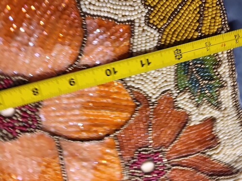 Project Pier 1 Beaded Pillow Cover 14" Needs Sewing - Photo 2 sur 4