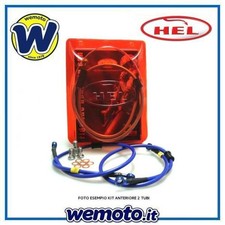 Kit Tubi Freno Anteriore in Treccia per Moto Yamaha TDM850 1997-2002 Vari Colori