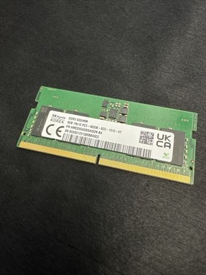 SK hynix DDR5 SO-DIMM 8GB 1x8GB PC5-5600B RAM Module HMCG66AGBSA095N