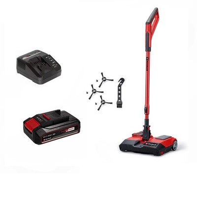 EINHELL Akku-Besen TE-FS 18 Li mit Akku 2,5 Ah und Ladegerät