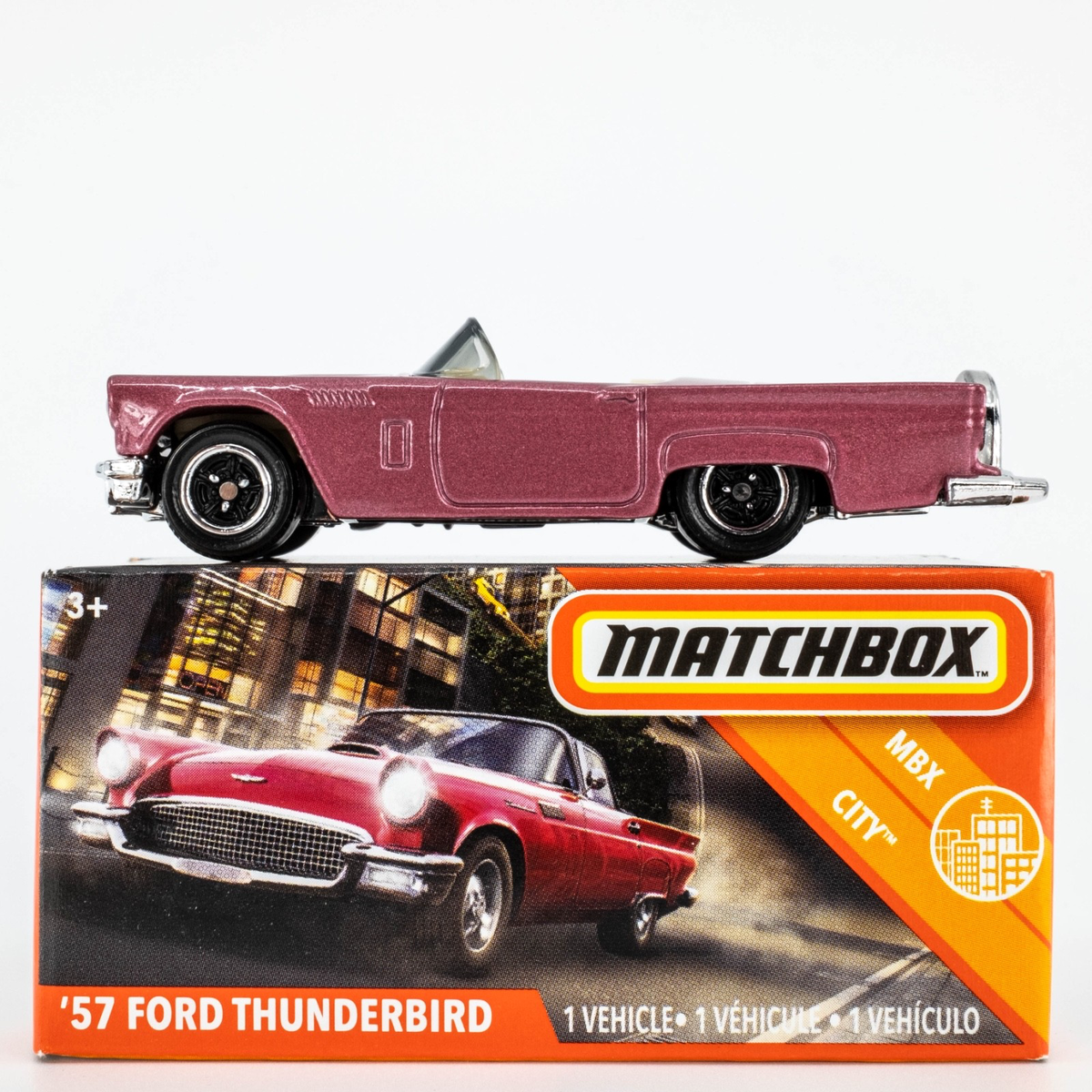2020 Matchbox Power Grabs #14 1957 Ford Thunderbird THUNDERBIRD