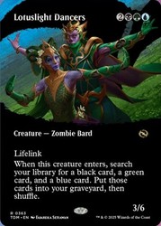 Lotuslight Dancers (Borderless) 363 Tarkir: Dragonstorm