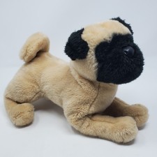 Douglas Cuddle Toys Muggins Pug Plush Floppy Dog 1817 Retired Stuffed Animal