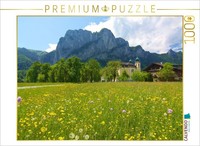 Calvendo Puzzle Sankt Lorenz Am Mondsee | 1000 Pieces, Finished Size 25.2 × 18.9