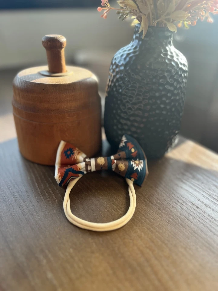 Conjunto de diadema para bebé niña, paquete de moño para bebé, regalo de baby shower Foto 3 de 4