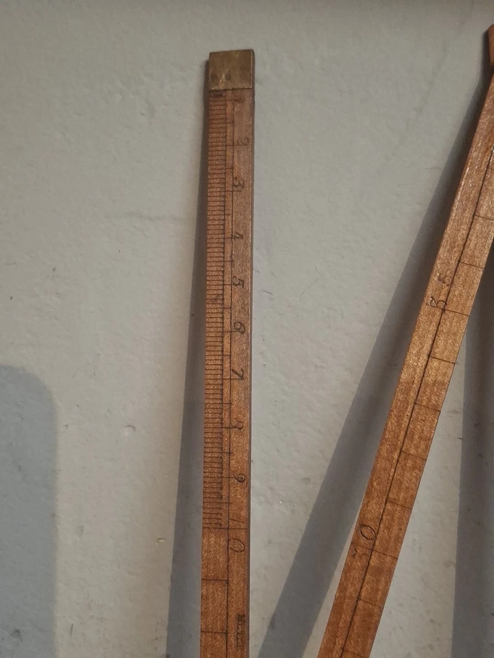 AUTRE METRE OUTILS ANCIENS DE MESURE CADEAU DE NOEL  - Photo 3/4