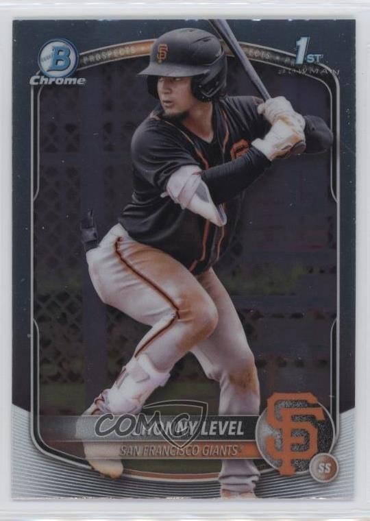 2025 Bowman Chrome Prospects Jhonny Level #BCP-147 03j5