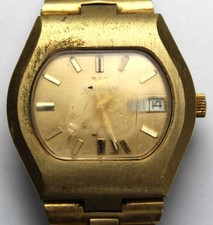 Waltham Electrodyne 7j 37mm Day/Date Quartz Watch - Vintage - Parts/Repair