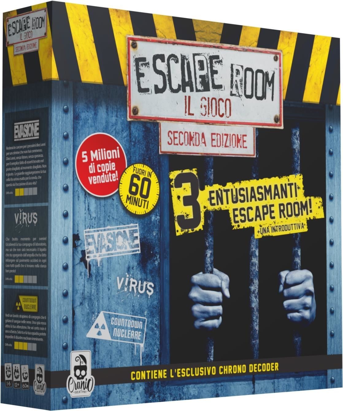 Merchandising Cranio Creations: Escape Room: Il Gioco (2A Edizione)