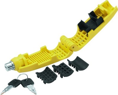 BikeMaster Bully Grip Lock Yellow 132255