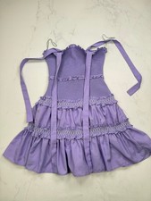 Do+Be Babydoll Dress Purple 90s VTG Standout Style - Womens M