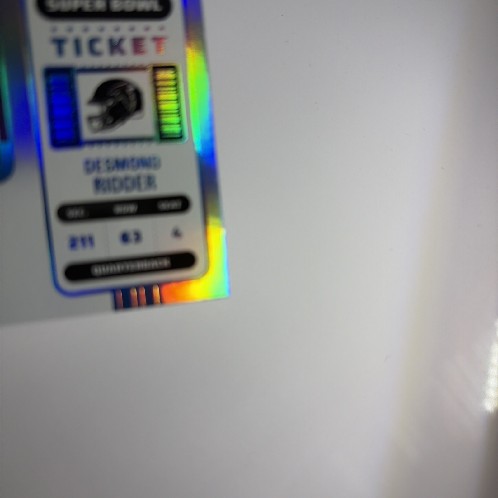 Desmond Ridder 2022 Panini Contenders Super Bowl Ticket Rookie RC Auto 1/1 READ view 2