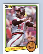 1983 Donruss #639 Ron Jackson California Angels Baseball Card