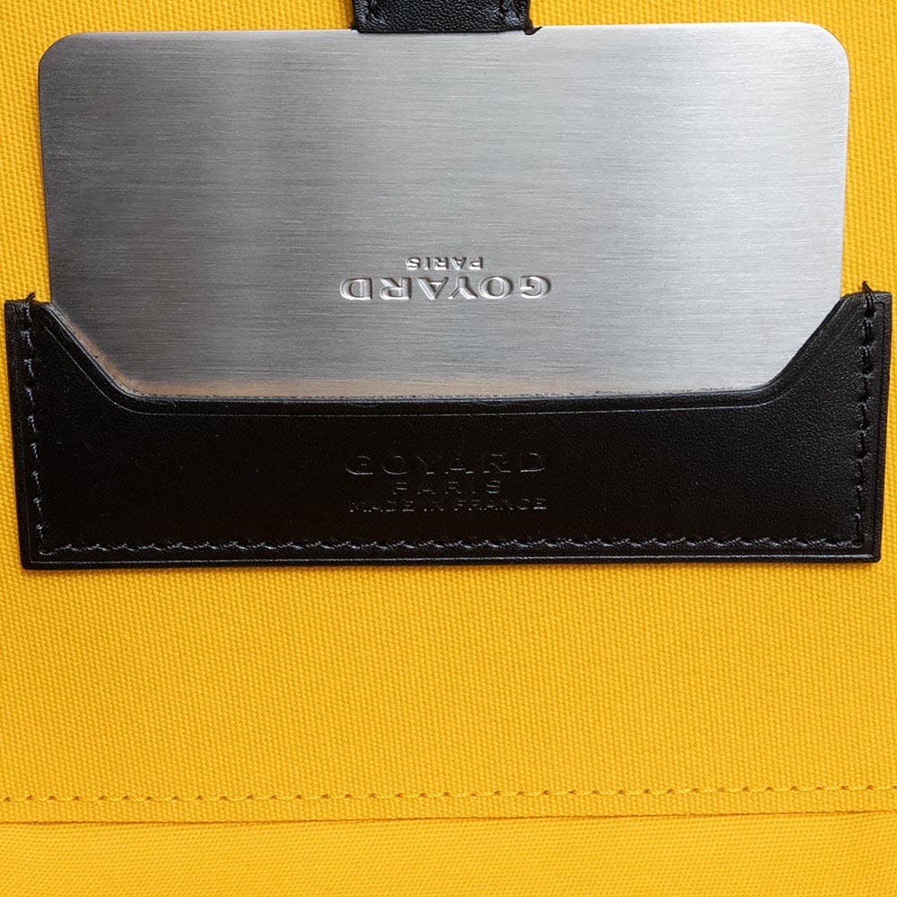 GOYARD Muse Vanity Case Shoulder Bag canvas & Calfskin, Black