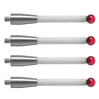 For CMM Machine Tools Ceramic Stem Thread Shank 6mm Diameter Cmm Probe Stylus