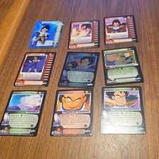 Dragon Ball Z CCG Vegeta Saiyan Saga Score Physical Combat Lot of 9 Cards