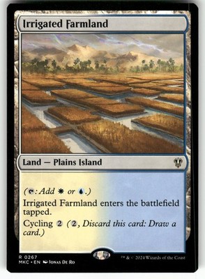 Irrigated Farmland #267 (NM) Murders Karlov Manor MKC Magic MTG
