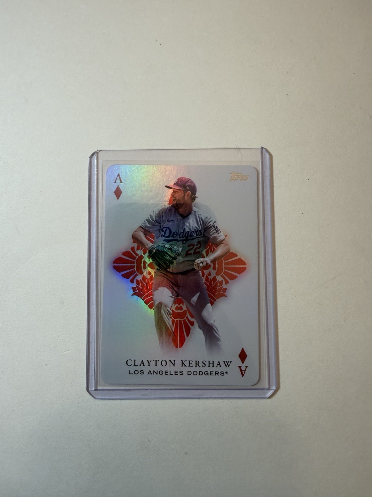 2023 Topps All Aces Blue Clayton Kershaw #AA-7 Los Angeles Dodgers