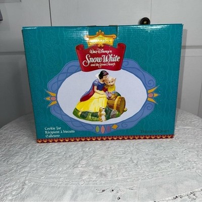 RARE Vintage Disney Treasure Craft Snow White kissing Dopey Cookie