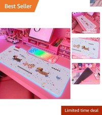 Large LED Light Up Gaming Mouse Pad   31.5x12 Inch for Ultimate Gameplay