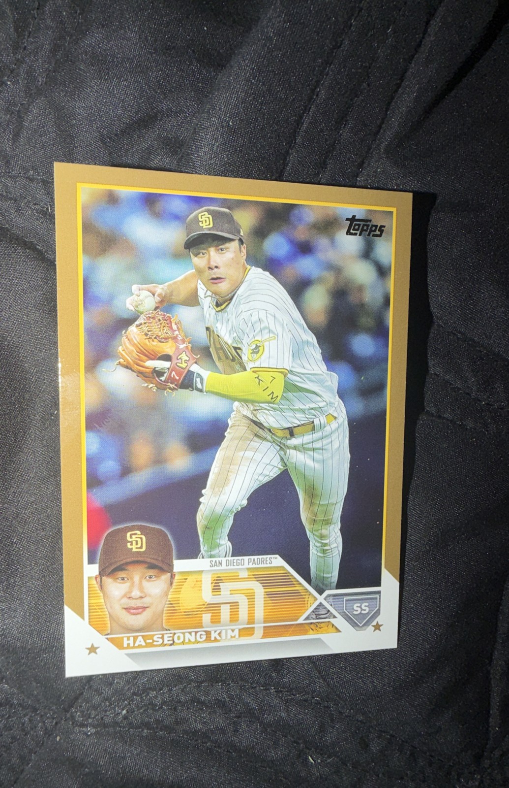 2023 Topps Series 1 - Ha-Seong Kim #57 Gold /2023