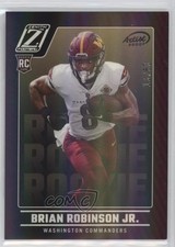 2022 Panini Zenith Rookies Artist Proof Silver 10/50 Brian Robinson Jr #127 13c1
