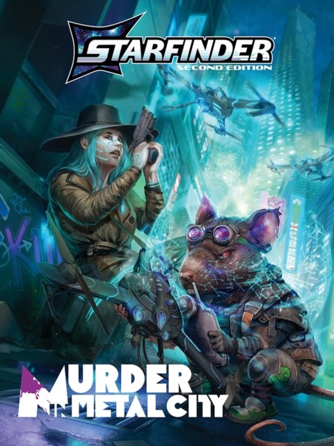 Starfinder Murder in Metal City Deluxe Adventure S2 by Jenny Jarzabski