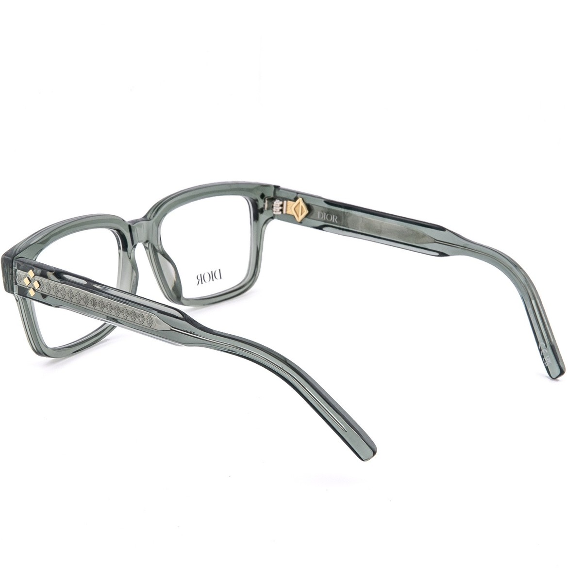 CHRISTIAN DIOR CD DIAMONDO S8I Green Crystal Eyeglasses 53mm