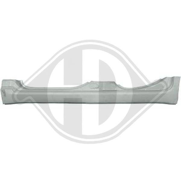 Seitenschweller Einstiegblech Links Passend FüR Fiat Panda 312 319 312_-image