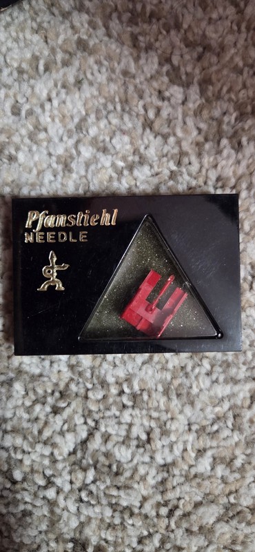 Vintage Pfanstiehl Diamond Turntable Stylus Needle Chuo Denshi Fisher NOS