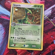 Pokemon TCG Sceptile 4/17 POP Series 1 2004 Holo Rare Promo Vintage EN Card
