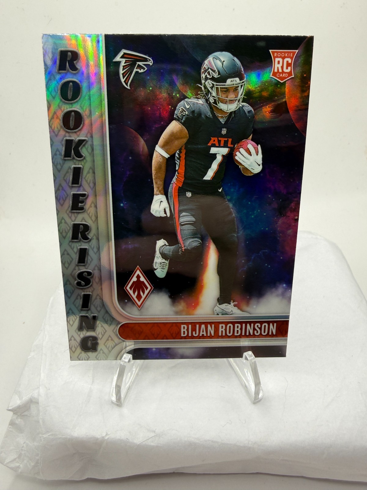 2023 Panini Phoenix - Rookie Rising Bijan Robinson #RIS-6 (RC)