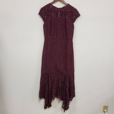 Banana Republic Womens Floral Lace Maxi Dress Size 4 Party Wedding Formal
