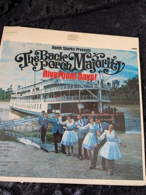 The Back Porch Majority Riverboat Days Epic Folk Vinyl LP 12'' 33 RPM Stereo