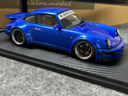 Ignition model 1/18 RWB 964 Metallic Blue Resin Cast Limited Edition IG3635 - Picture 4 of 8