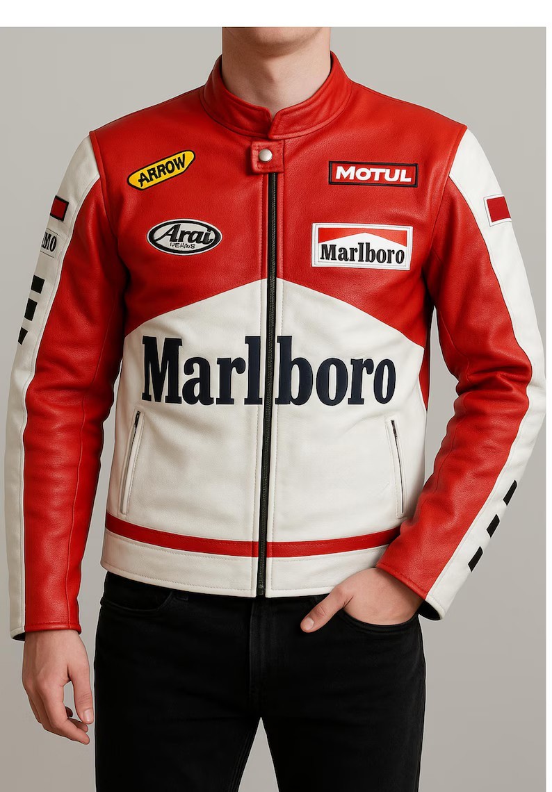 ジャケット・アウター 80s vintage racing leather bomber jacket Vintage 80s Racing Jacket: Embroidered Leather F1 Bomber - Etsy