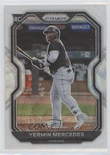 2021 Panini Prizm White Wave Prizm Yermin Mercedes #98 0c2