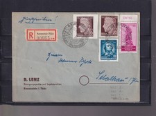 DDR NR.466B AUF BRIEF EINSCHREIBEN MIT STEMPEL RAUENSTEIN.