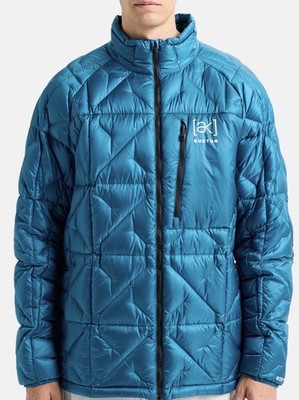2026 NWT Burton [ak] Men's Baker Down Jacket $275 Blue Teal Large
