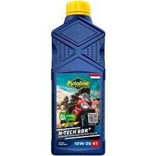 PUTOLINE N-TECH BBR+ 10W-30 4 STROKE MOTRCYCLE OIL 1ltr