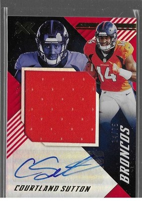 2018 XR - COURTLAND SUTTON - AUTO / JERSEY