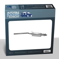 Auspuff Mitteltopf für Audi A4 B6 + Avant + Cabriolet A4 B7 + Avant