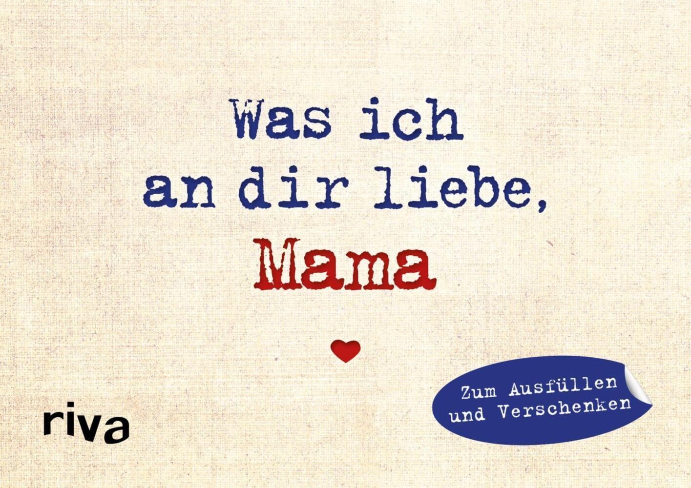 Alexandra Reinwarth ~ Was ich an dir liebe, Mama - Miniversion