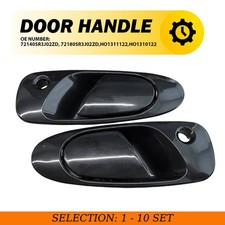 2-20 Fit Honda Civic Del Sol 1993-1997 Ouside Door Handle Black Front Leftright 2-20 Fit Honda Civic Del Sol 1993-1997 Ouside Door Handle Black Front Leftright